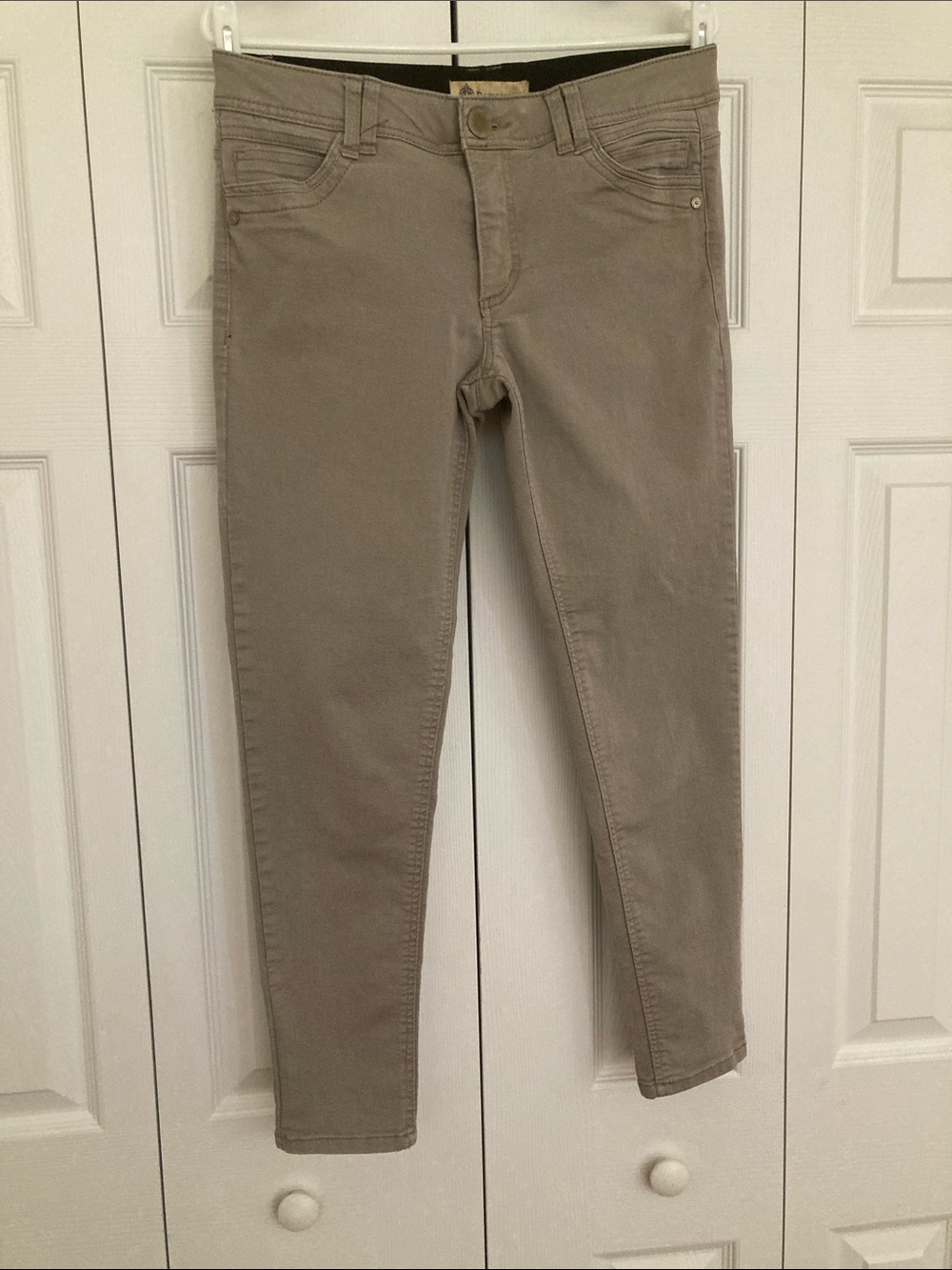 Democracy Taupe Skinny Jeggings